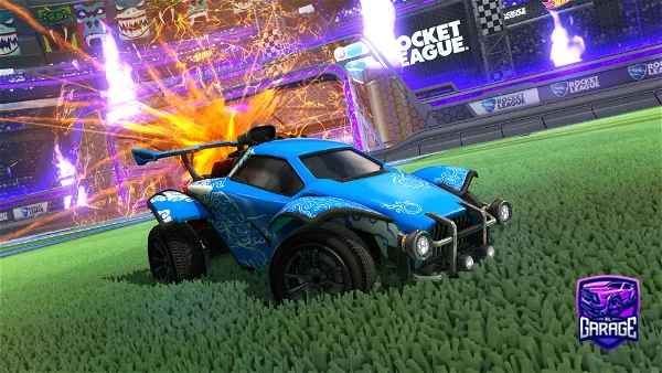 A Rocket League car design from Leaky-chapter0