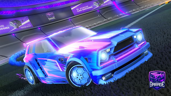 A Rocket League car design from catslikecheese2