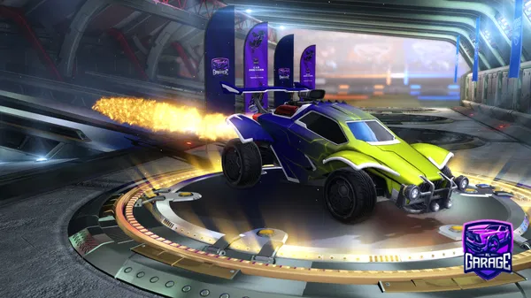 A Rocket League car design from Binariusxx