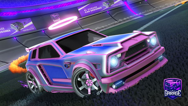 A Rocket League car design from AgentSmith