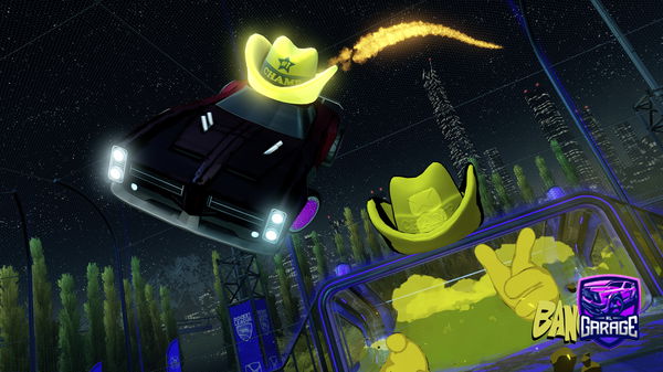 A Rocket League car design from evangelism