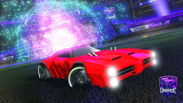 A Rocket League car design from chickennugget321