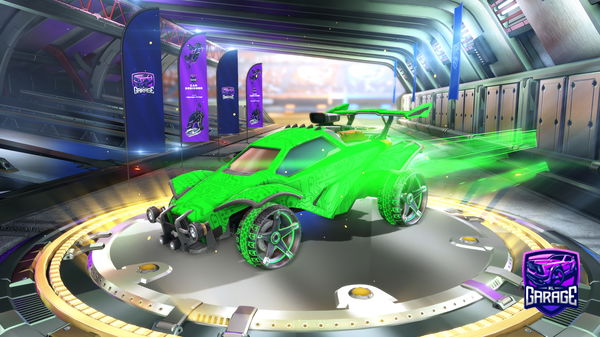 A Rocket League car design from Woptv123