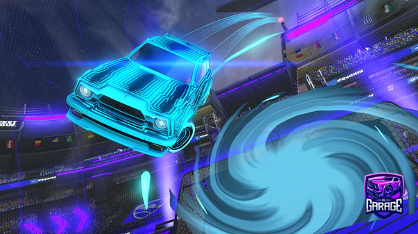 A Rocket League car design from BigVedj