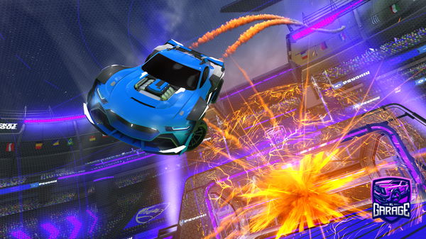 A Rocket League car design from XxXJerico0498