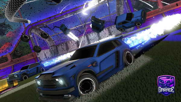 A Rocket League car design from Ozzy_2137