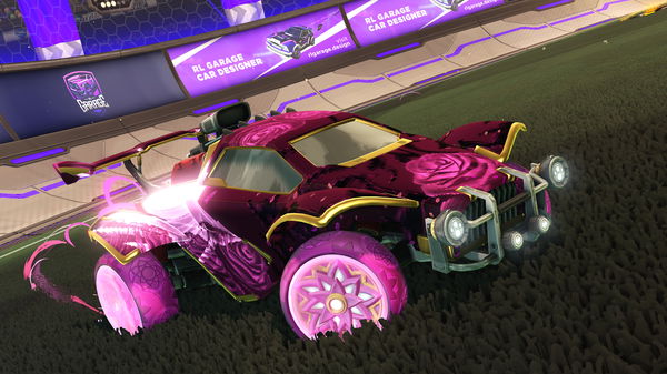A Rocket League car design from GalaxyPhysix
