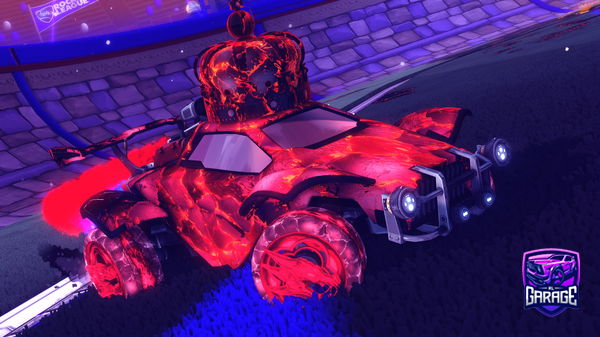 A Rocket League car design from xYousha