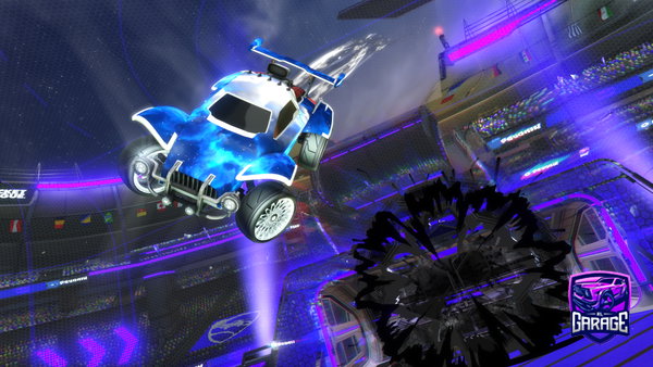A Rocket League car design from wissle-up