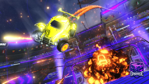 A Rocket League car design from K-PLAYS