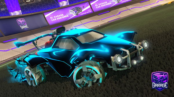 A Rocket League car design from Shooteo2313