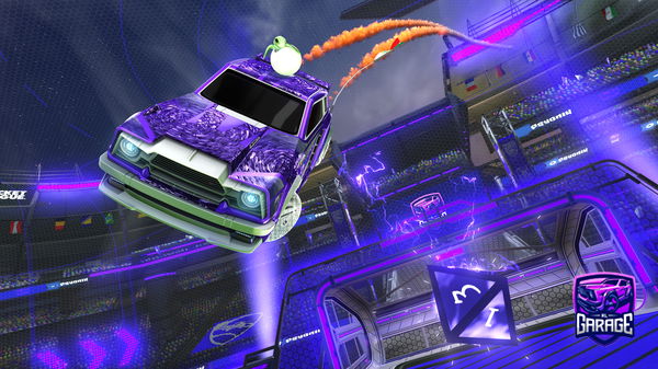 A Rocket League car design from CarnageBlack