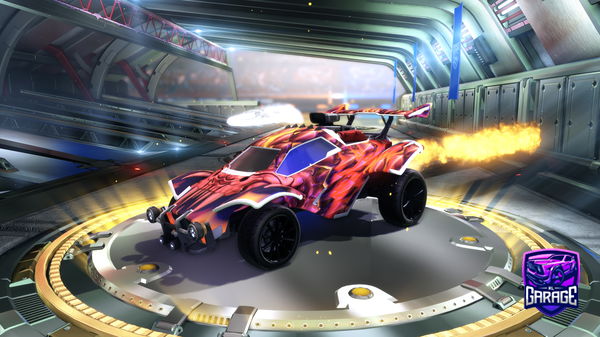 A Rocket League car design from Kkzim_kj