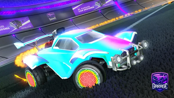 A Rocket League car design from Lewis195