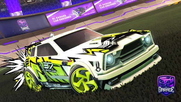 A Rocket League car design from Lexa_S78