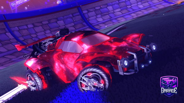 A Rocket League car design from Zelestixl