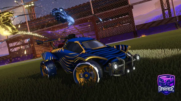 A Rocket League car design from CrspyChkn