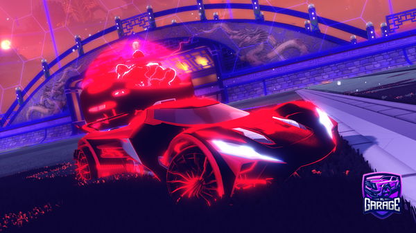 A Rocket League car design from LilAsian32