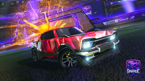A Rocket League car design from EXALTERGG