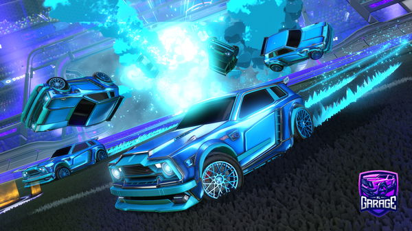 A Rocket League car design from Itz_Clix