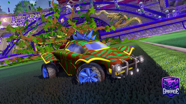 A Rocket League car design from FixerTheFox