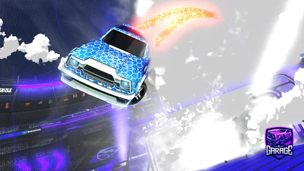 A Rocket League car design from mysticjude11