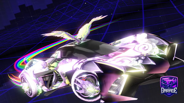 A Rocket League car design from TopBinner
