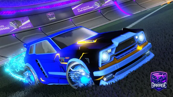 A Rocket League car design from DolnMag