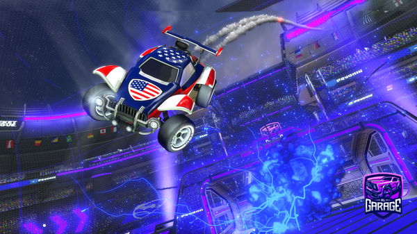 A Rocket League car design from Fujixx