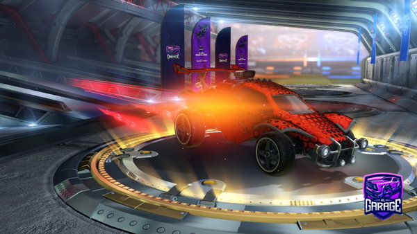 A Rocket League car design from VIGE3K