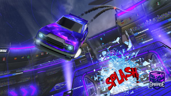 A Rocket League car design from Sizix