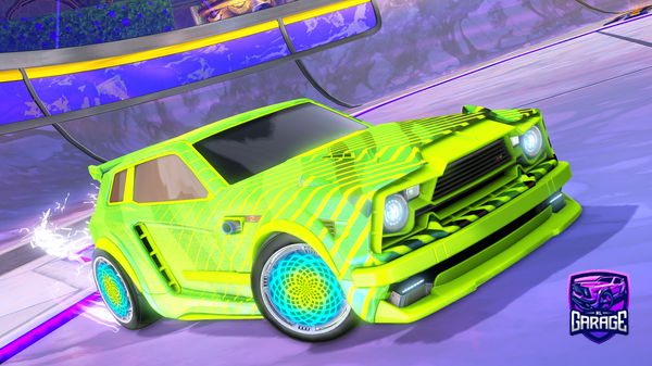 A Rocket League car design from MaxBesm