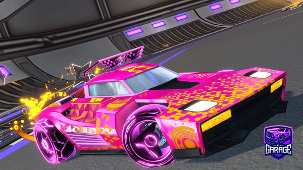 A Rocket League car design from dextertheo