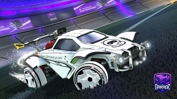 A Rocket League car design from YoshiDoesTax