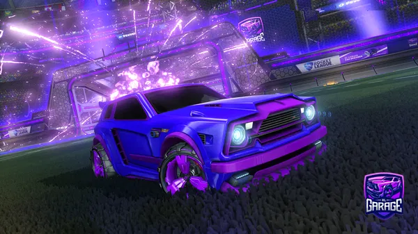 A Rocket League car design from DRACHENTRAX