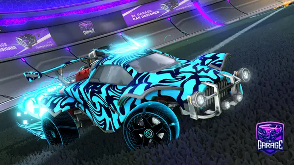 A Rocket League car design from tatsNtailpipes2
