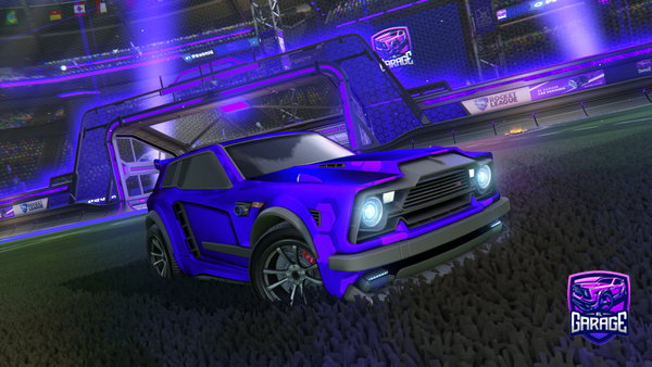 A Rocket League car design from Ayanx_