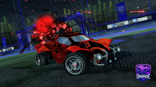 A Rocket League car design from S4wzaa