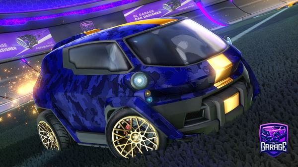 A Rocket League car design from Nickxy_17