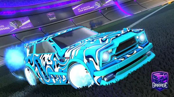 A Rocket League car design from Muddy_bud