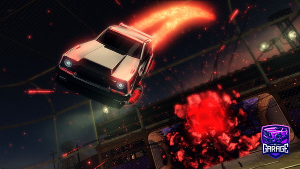 A Rocket League car design from Draconicfrost285