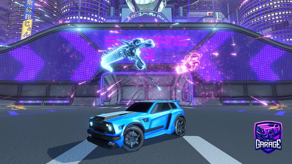 A Rocket League car design from Mudbogpro