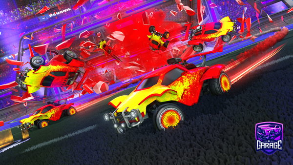 A Rocket League car design from iamdorb