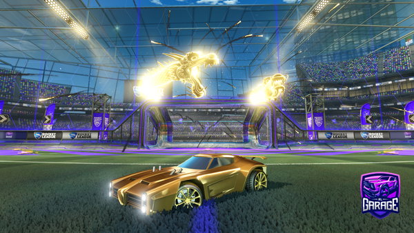 A Rocket League car design from atomos87