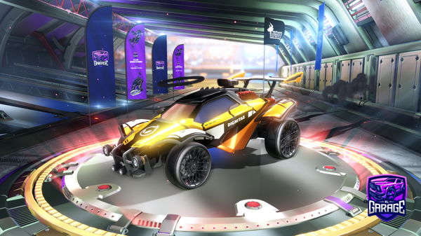 A Rocket League car design from ITFC_Chendall