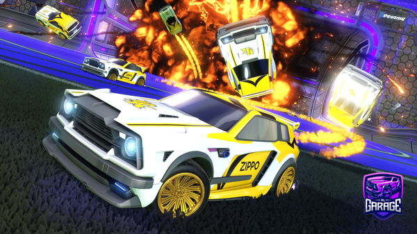 A Rocket League car design from vozify-rl