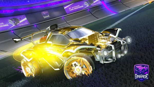 A Rocket League car design from KnowmSayin