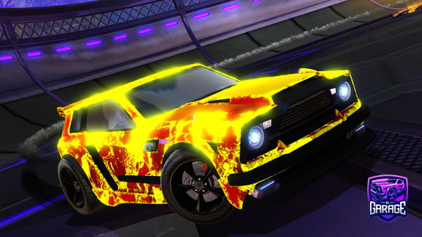 A Rocket League car design from Martinecraft