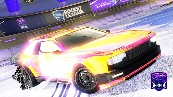 A Rocket League car design from AGENTcd