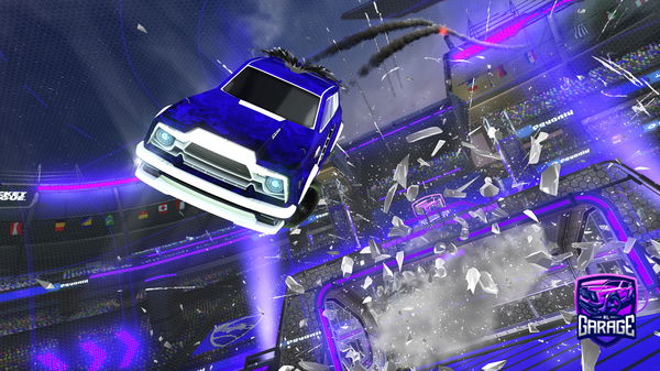 A Rocket League car design from mrTREAD